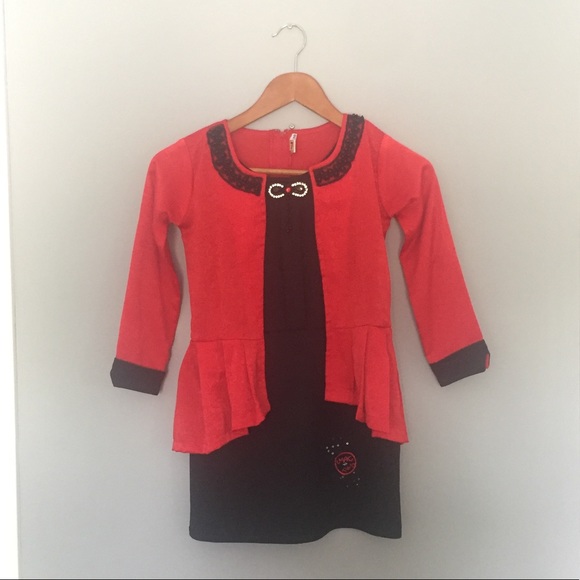 Red Blazer Dress - Picture 2 of 5